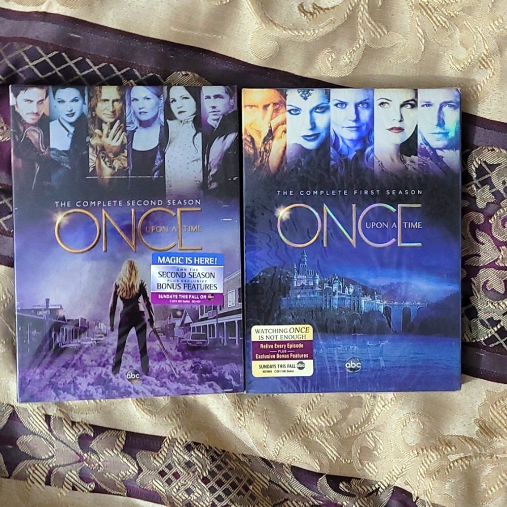 Once Upon A Time DVD's Season 1 & 2 new in plastic
